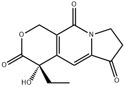 	(S)-4-Ethyl-4-hydroxy-7,8-dihydro-1h-pyrano[3,4-f]indolizine-3,6,10(4h)-trione Structural Picture