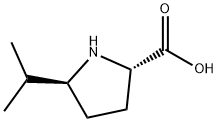 L-Proline, 5-(1-methylethyl)-, trans- (9CI) Structural