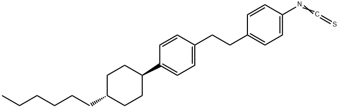 1-(4-TRANS-HEXYLCYCLOHEXYL)-4-(2-(4-ISO& Structural