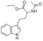 N-ACETYL-D,L-HOMOTRYPTOPHAN, ETHYL ESTER Structural