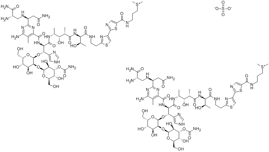 Bleomycin Structural