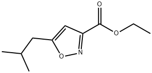 5-(2-Methylpropyl)-3-isoxazolecarboxylic acid ethyl ester