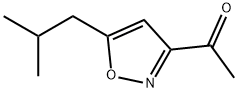 Ethanone, 1-[5-(2-methylpropyl)-3-isoxazolyl]- (9CI) Structural