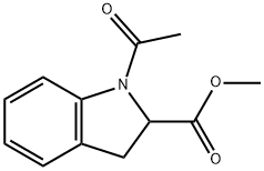 1-ACETYL-2,3-DIHYDRO-1H-INDOLE-2-CARBOXYLIC ACID Structural