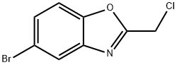 5-bromo-2-(chloromethyl)-1,3-benzoxazole Structural