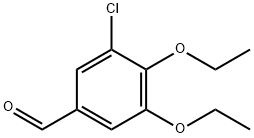 3-CHLORO-4,5-DIETHOXYBENZALDEHYDE Structural