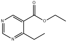 ETHYL-4-ETHYL-5-PYRIMIDINE CARBOXYLATE Structural