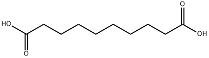 Sebacic acid Structural