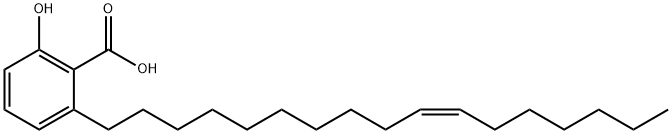 Ginkgolic Acid C17:1,6-[(10Z)-Heptadecenyl]salicylic  acid,  Ginkgolic  acid  II