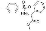 METHYL N-P-TOLUENESULFONYL-D-2-PHENYLGLYCINATE
 Structural