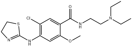 Benzamide, 5-chloro-N-(2-(diethylamino)ethyl)-4-((4,5-dihydro-2-thiazo lyl)amino)-2-methoxy-