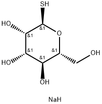 1-Thio-α-D-mannose Natriumsalz Structural