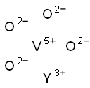 Vanadium yttrium oxide  Structural