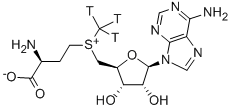 S-ADENOSYL-L-[METHYL-3H]METHIONINE Structural