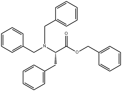 BENZYL N,N-DIBENZYL-L-PHENYLALANINATE
 Structural