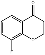 8-Fluoro-4-chromanone Structural