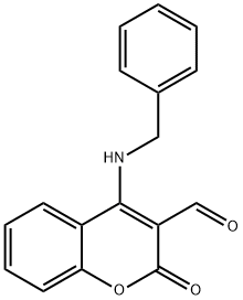 4-(BENZYLAMINO)-2-OXO-2H-CHROMENE-3-CARBALDEHYDE