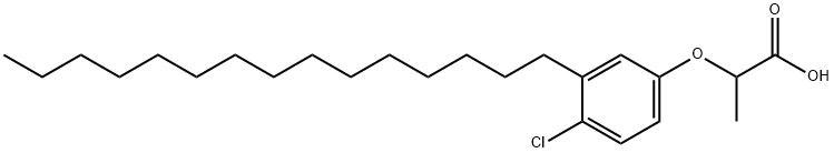 2-(4-chloro-3-pentadecyl-phenoxy)propanoic acid