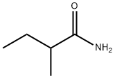 2-methylbutyramide Structural