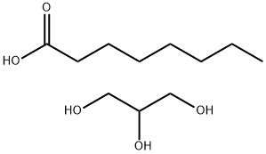 Octanoic acid, ester with 1,2,3-propanetriol Structural