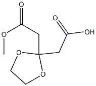 1,3-DIOXOLANE-2,2-DIACETIC ACID MONOMETHYL ESTER