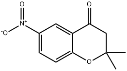 2,2-DIMETHYL-6-NITRO-CHROMAN-4-ONE
 Structural