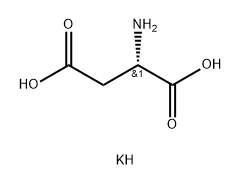 L-ASPARTIC ACID POTASSIUM SALT Structural