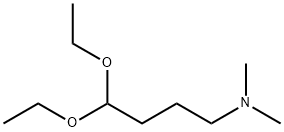 4,4-Diethoxy-N,N-dimethyl-1-butanamine Structural