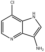 7-chloro-1H-pyrrolo[3,2-b]pyridin-3-aMine Structural