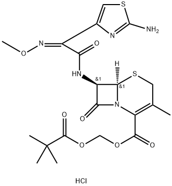 Cefetamet pivoxil hydrochloride Structural