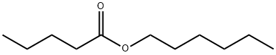 HEXYL N-VALERATE Structural