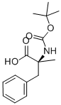 BOC-ALPHA-METHYL-L-PHE Structural