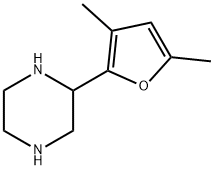 Piperazine, 2-(3,5-dimethyl-2-furanyl)- (9CI) Structural