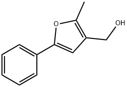 (2-METHYL-5-PHENYL-3-FURYL)METHANOL Structural