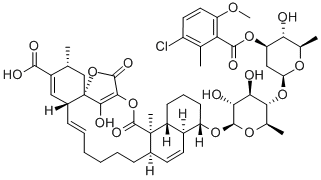 2'''-hydroxychlorothricin Structural