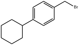 BENZENE, 1-(BROMOMETHYL)-4-CYCLOHEXYL- Structural