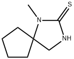 1,3-Diazaspiro[4.4]nonane-2-thione,1-methyl-(9CI)