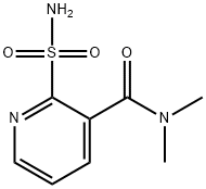 2-Aminosulfonyl-N,N-dimethylnicotinamide Structural