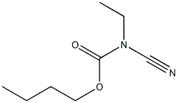 Carbamic  acid,  cyanoethyl-,  butyl  ester  (9CI) Structural