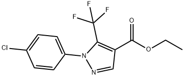 1-(4-CHLORO-PHENYL)-5-TRIFLUOROMETHYL-1H-PYRAZOLE-4-CARBOXYLIC ACID ETHYL ESTER