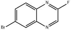 Quinoxaline, 6-broMo-2-fluoro- Structural