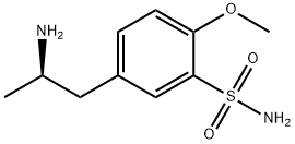 R-(-)-5-(2-Amino-propyl)-2-methoxy-benzenesulfonamide Structural Picture