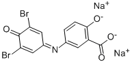 2,6-DIBROMOINDOSALICYLIC ACID DISODIUM SALT Structural