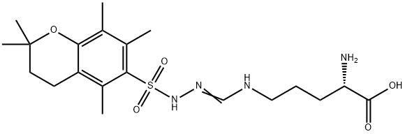 H-ARG(PMC)-OH Structural