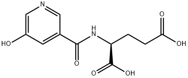 N-(5-hydroxynicotinoyl)-L-glutamic acid