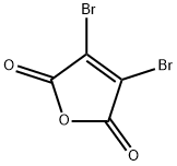 DIBROMOMALEIC ANHYDRIDE Structural