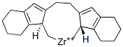 RAC-ETHYLENEBIS(4,5,6,7-TETRAHYDRO-1-INDENYL)DIMETHYLZIRCONIUM(IV) Structural