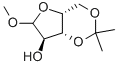 METHYL-3,5-O-ISOPROPYLIDENE-D-XYLOFURANOSE Structural