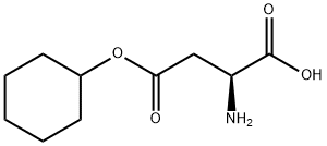 L-Aspartic acid 4-cyclohexyl ester Structural