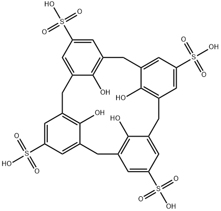 4-SULFOCALIX(4)ARENE 97+%,4-Sulfocalix[4]arene Hydrate,4-SULFOCALIX[4]ARENE (CONTAINS CA.15% WATER),4-SULFOCALIX[4]ARENE